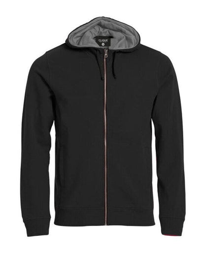 Clique Classic Full Zip Hoody - Black