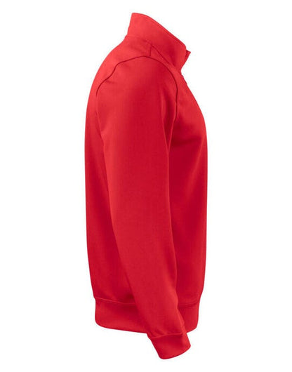 Clique Basic Active Half Zip Junior - Red