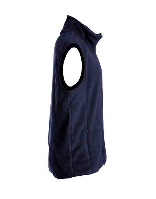 Clique Basic Polar Fleece Vest - Dark Navy