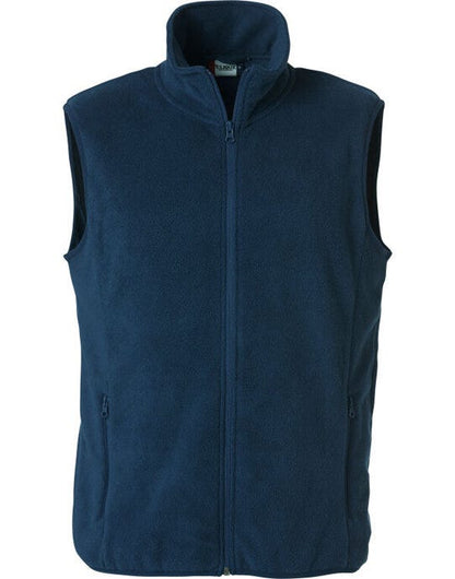Clique Basic Polar Fleece Vest - Dark Navy