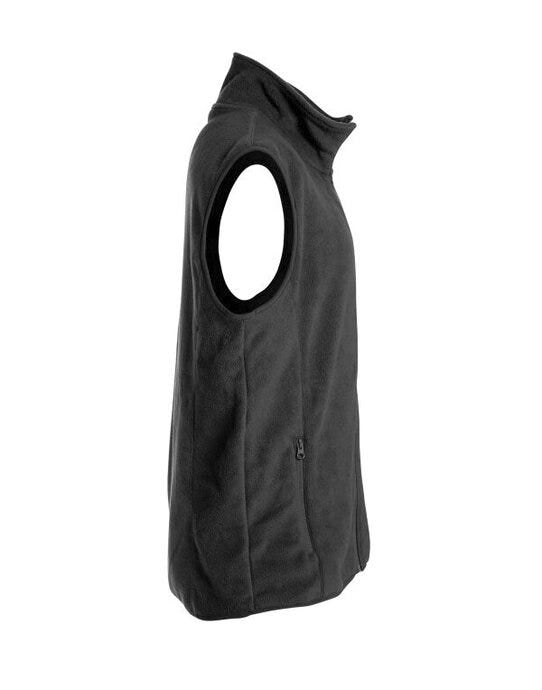 Clique Basic Polar Fleece Vest - Black