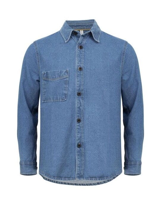 Clique Overshirt - Denim