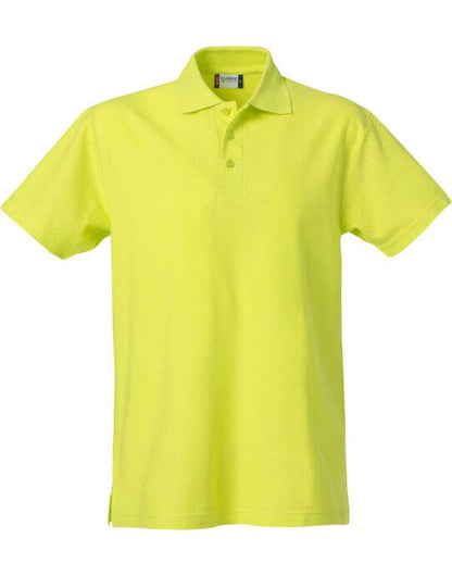 Clique Basic Polo - Visibility Green