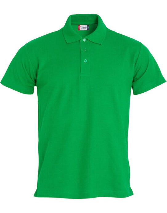 Clique Basic Polo - Apple Green