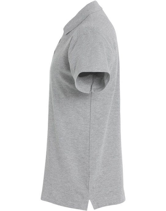 Clique Basic Polo - Grey Melange