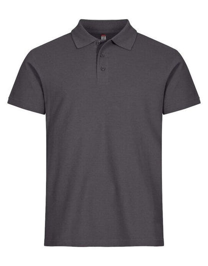 Clique Basic Polo - Metal Grey