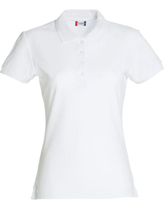 Clique Ladies Basic Polo - White
