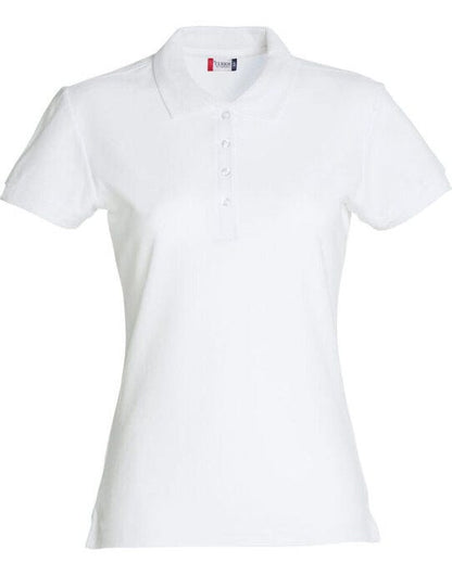 Clique Ladies Basic Polo - White