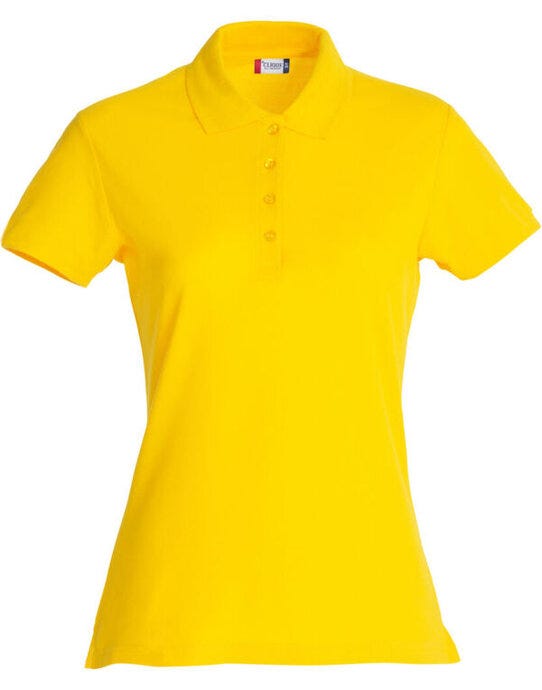 Clique Ladies Basic Polo - Lemon
