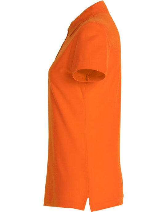 Clique Ladies Basic Polo - Blood Orange