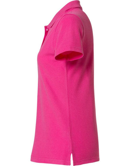 Clique Ladies Basic Polo - Bright Cerise