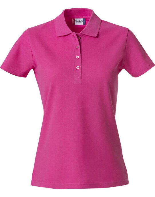 Clique Ladies Basic Polo - Bright Cerise