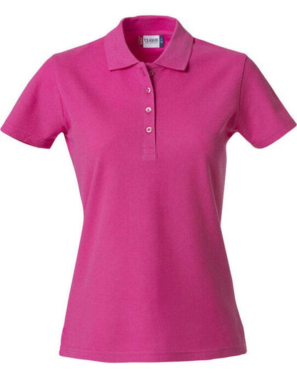 Clique Ladies Basic Polo - Bright Cerise