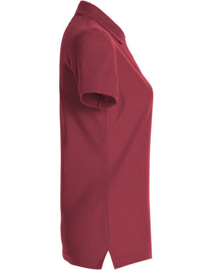 Clique Ladies Basic Polo - Burgundy