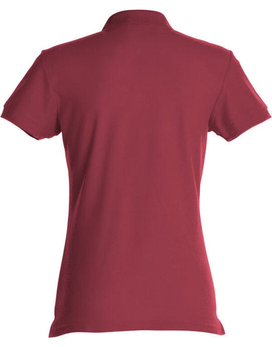 Clique Ladies Basic Polo - Burgundy