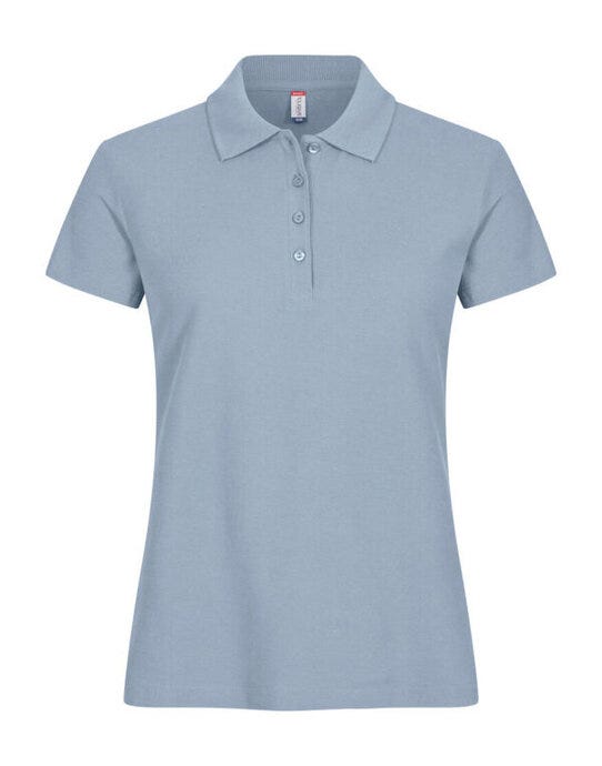 Clique Ladies Basic Polo - Soft Blue