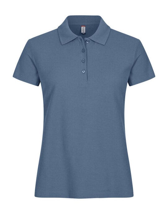 Clique Ladies Basic Polo - Steel Blue