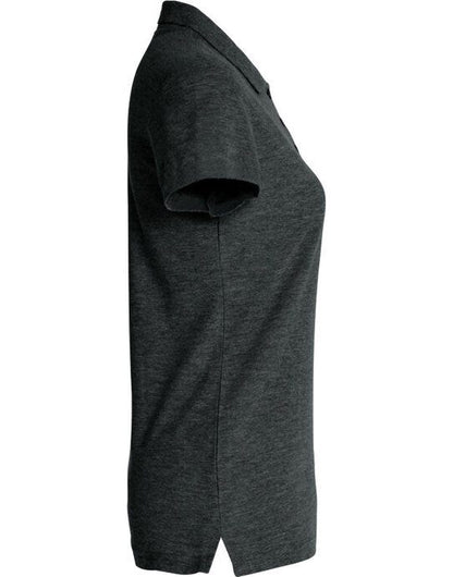 Clique Ladies Basic Polo - Anthracite Melange