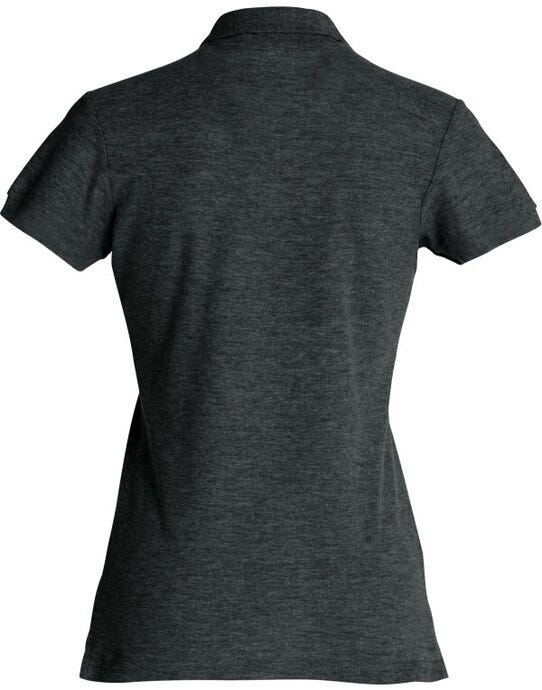 Clique Ladies Basic Polo - Anthracite Melange