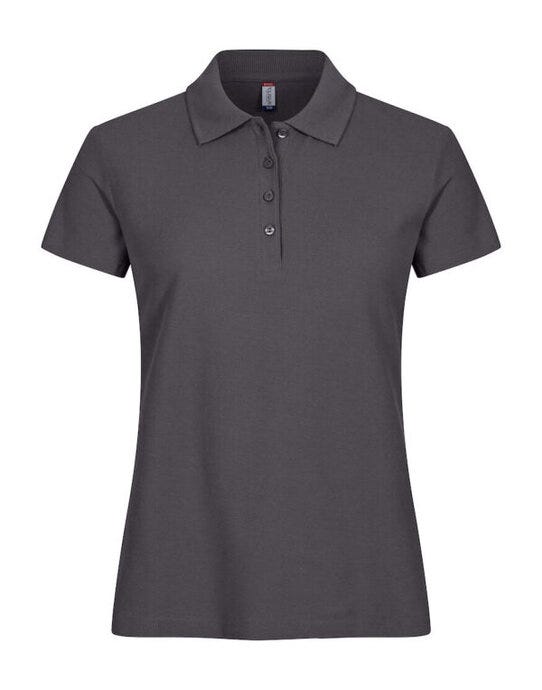 Clique Ladies Basic Polo - Metal Grey