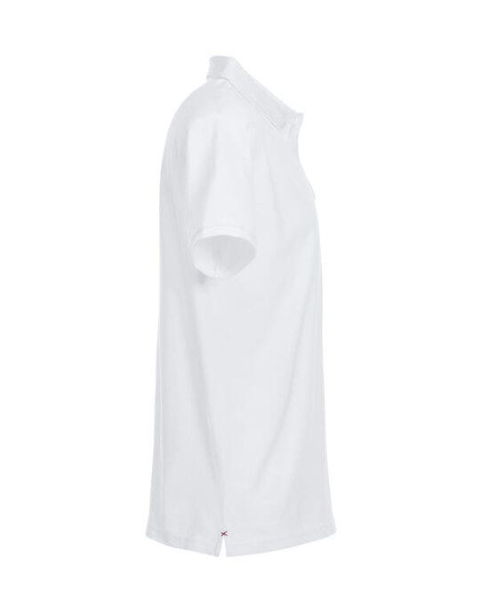 Clique Stretch Premium Polo - White