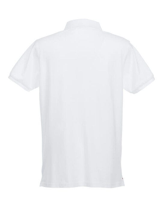 Clique Stretch Premium Polo - White