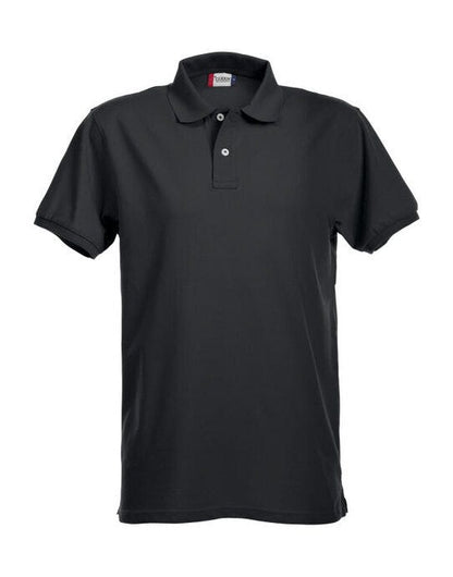 Clique Stretch Premium Polo - Black