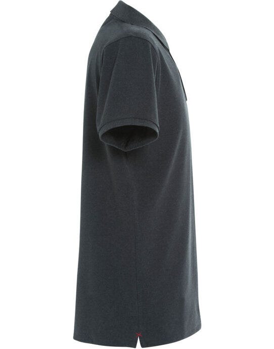 Clique Stretch Premium Polo - Anthracite Melange