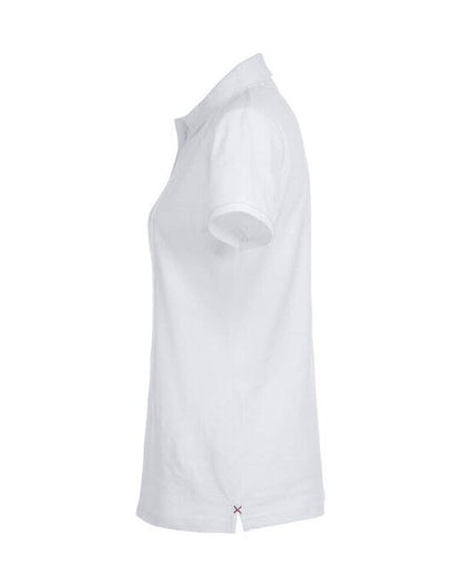 Clique Ladies Stretch Premium Polo - White