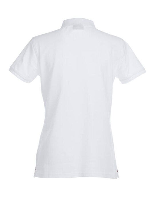 Clique Ladies Stretch Premium Polo - White