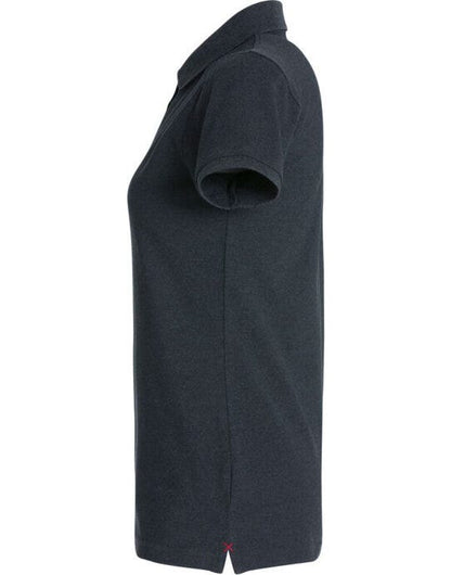 Clique Ladies Stretch Premium Polo - Anthracite Melange