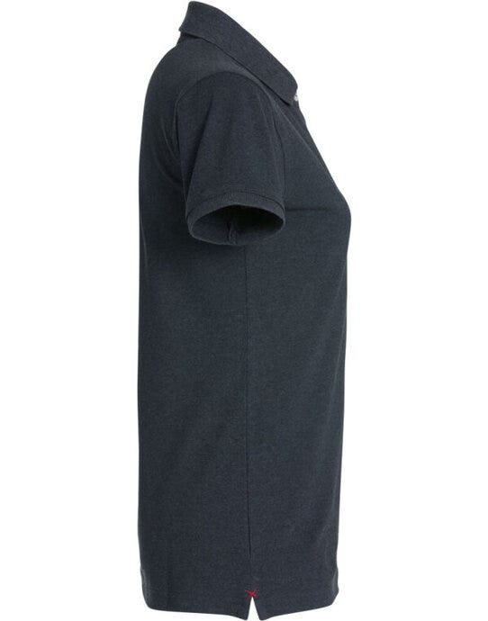 Clique Ladies Stretch Premium Polo - Anthracite Melange