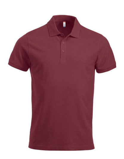 Clique Short Sleeve Classic Lincoln - Burgundy