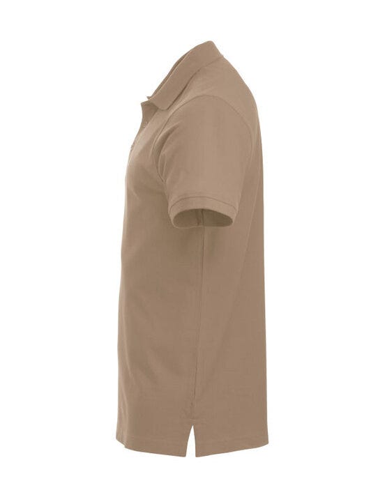Clique Short Sleeve Classic Lincoln - Caffe Latte