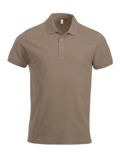 Clique Short Sleeve Classic Lincoln - Caffe Latte