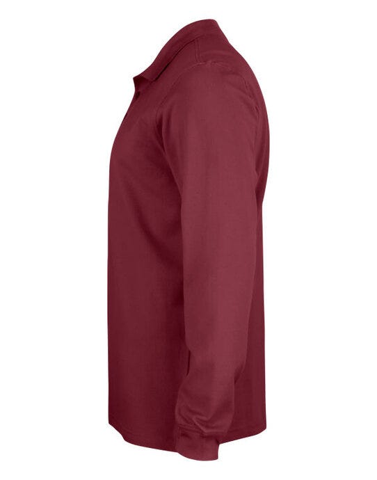 Clique Long Sleeve Classic Lincoln - Burgundy
