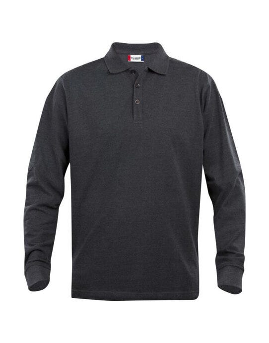 Clique Long Sleeve Classic Lincoln - Anthracite Melange