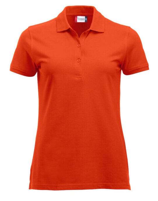 Clique Short Sleeve Classic Marion - Blood Orange
