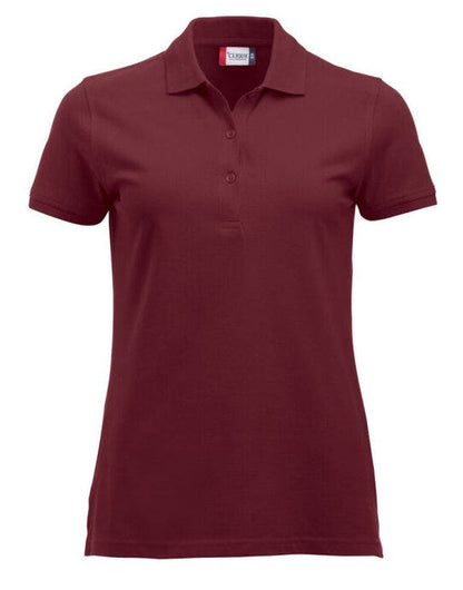 Clique Short Sleeve Classic Marion - Burgundy
