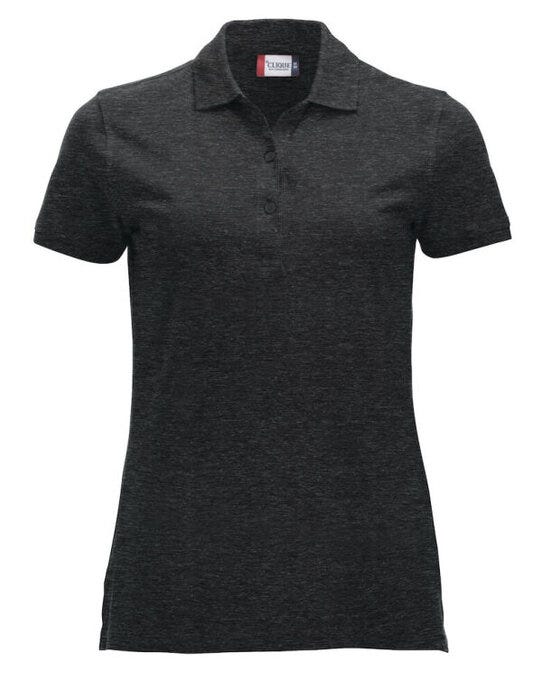 Clique Short Sleeve Classic Marion - Anthracite Melange