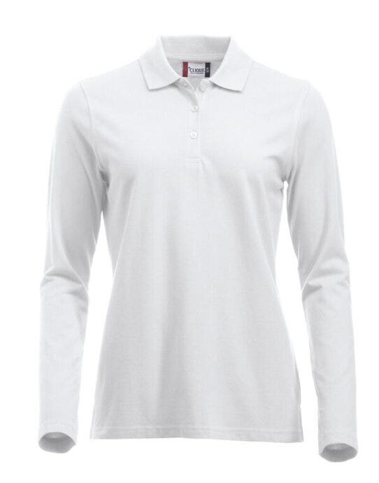Clique Long Sleeve Classic Marion - White