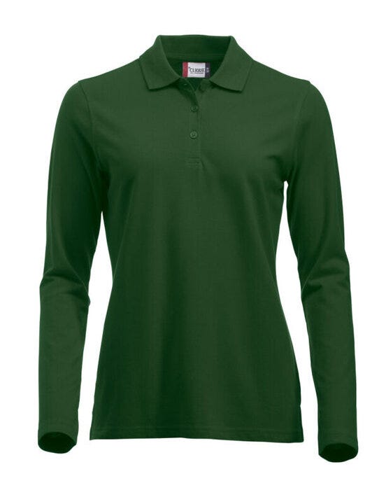 Clique Long Sleeve Classic Marion - Bottle Green