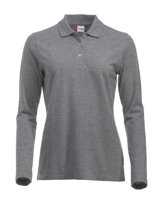 Clique Long Sleeve Classic Marion - Grey Melange