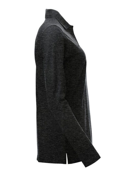 Clique Long Sleeve Classic Marion - Anthracite Melange