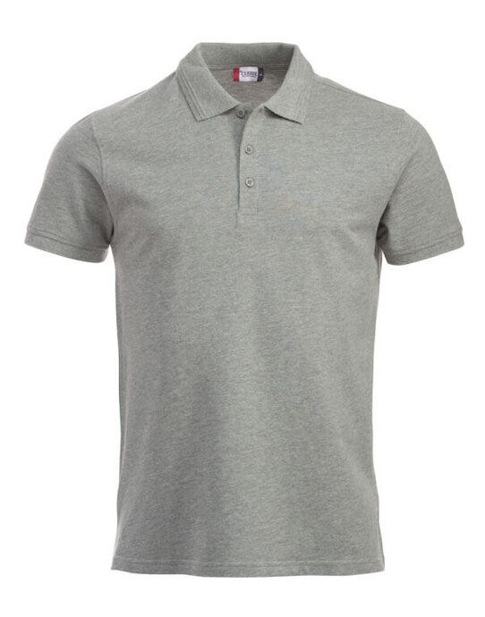 Clique Manhattan Polo - Grey Melange