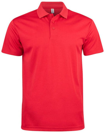Clique Basic Active Polo - Red
