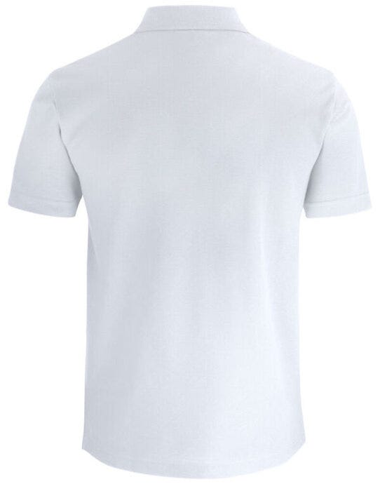 Clique Basic Polo With Pocket - White