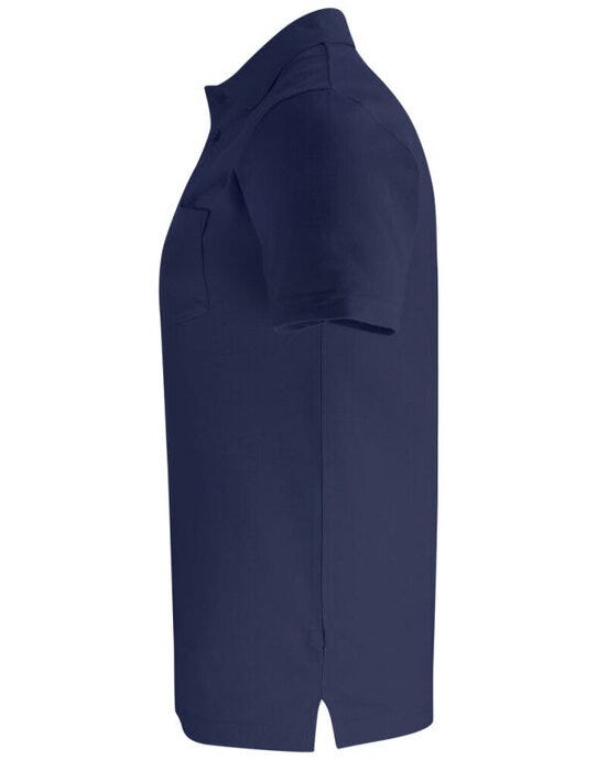 Clique Basic Polo With Pocket - Dark Navy