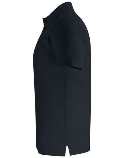 Clique Basic Polo With Pocket - Black