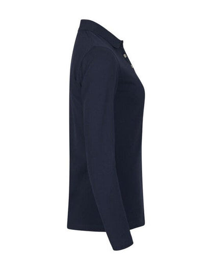 Clique Stretch Premium Polo L/S Women - Dark Navy